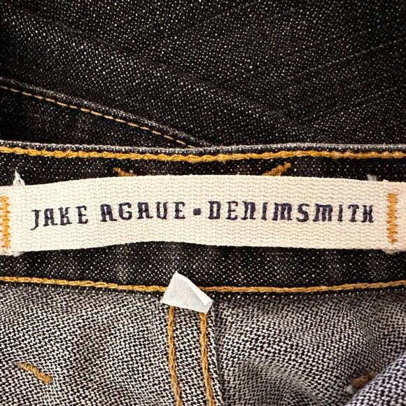 Jake Agave Men’s Mid-Rise Relaxed Straight Waterman Denim Jeans - Picture 14 of 16